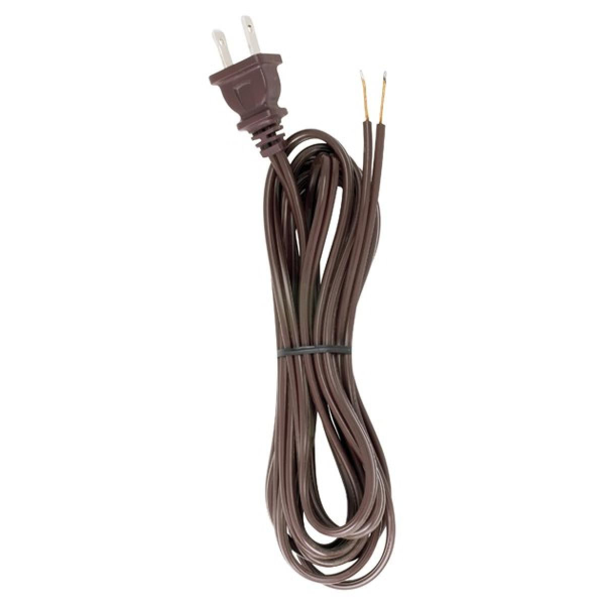 Satco - 90-2039 - Cord Set - Brown