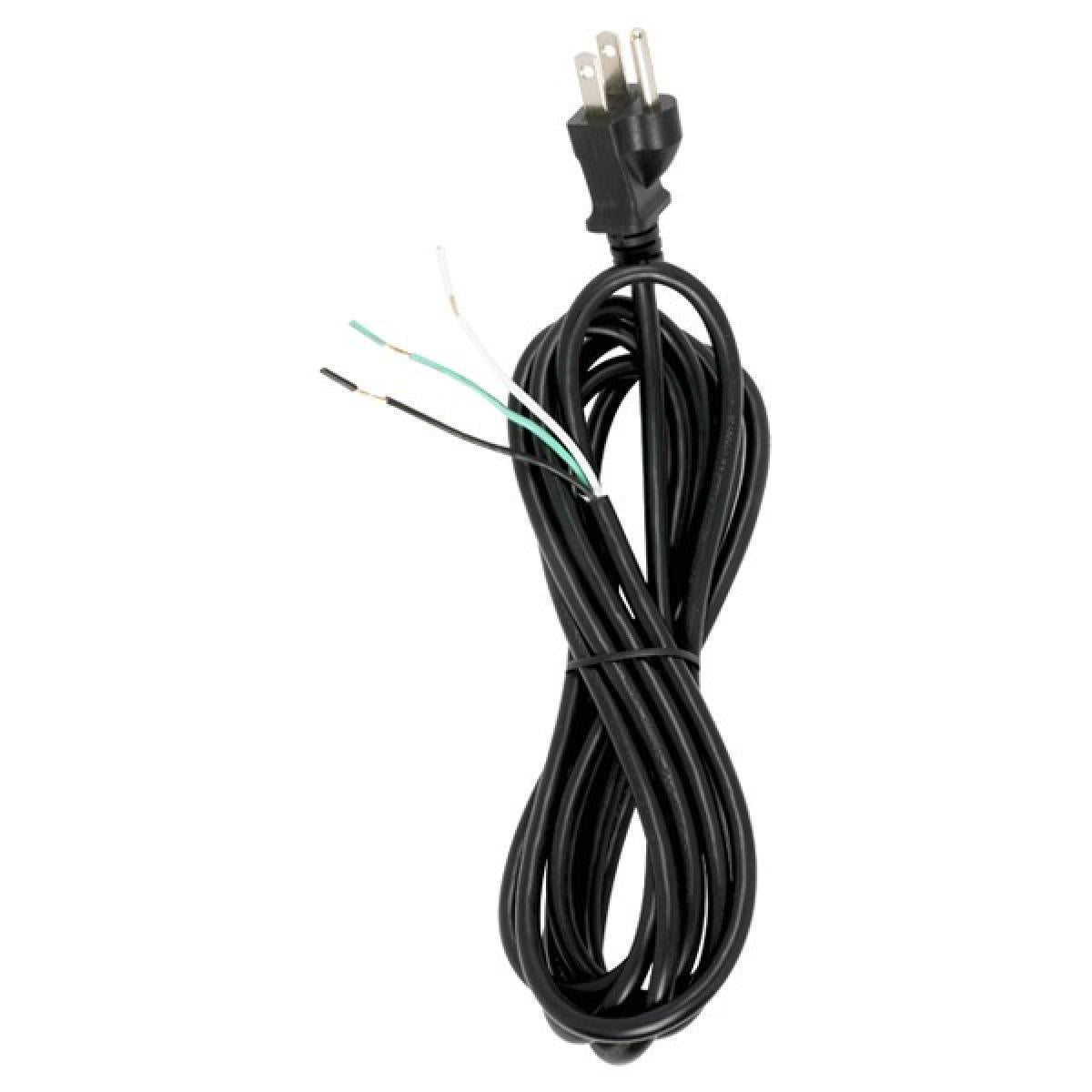 10'Cord Set in Black