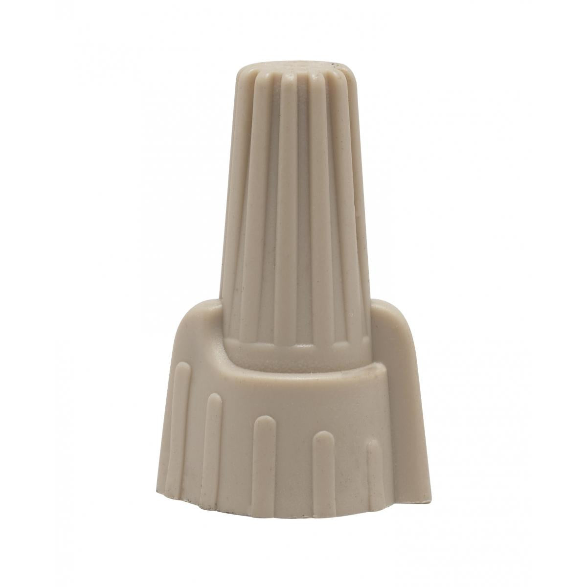 (4-Pack) Wing Nut Wire Connector With Spring Inserts in Brass Plated
