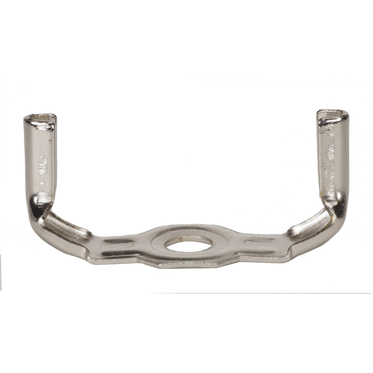 (4-Pack) Heavy Duty Saddle in Nickel Plated