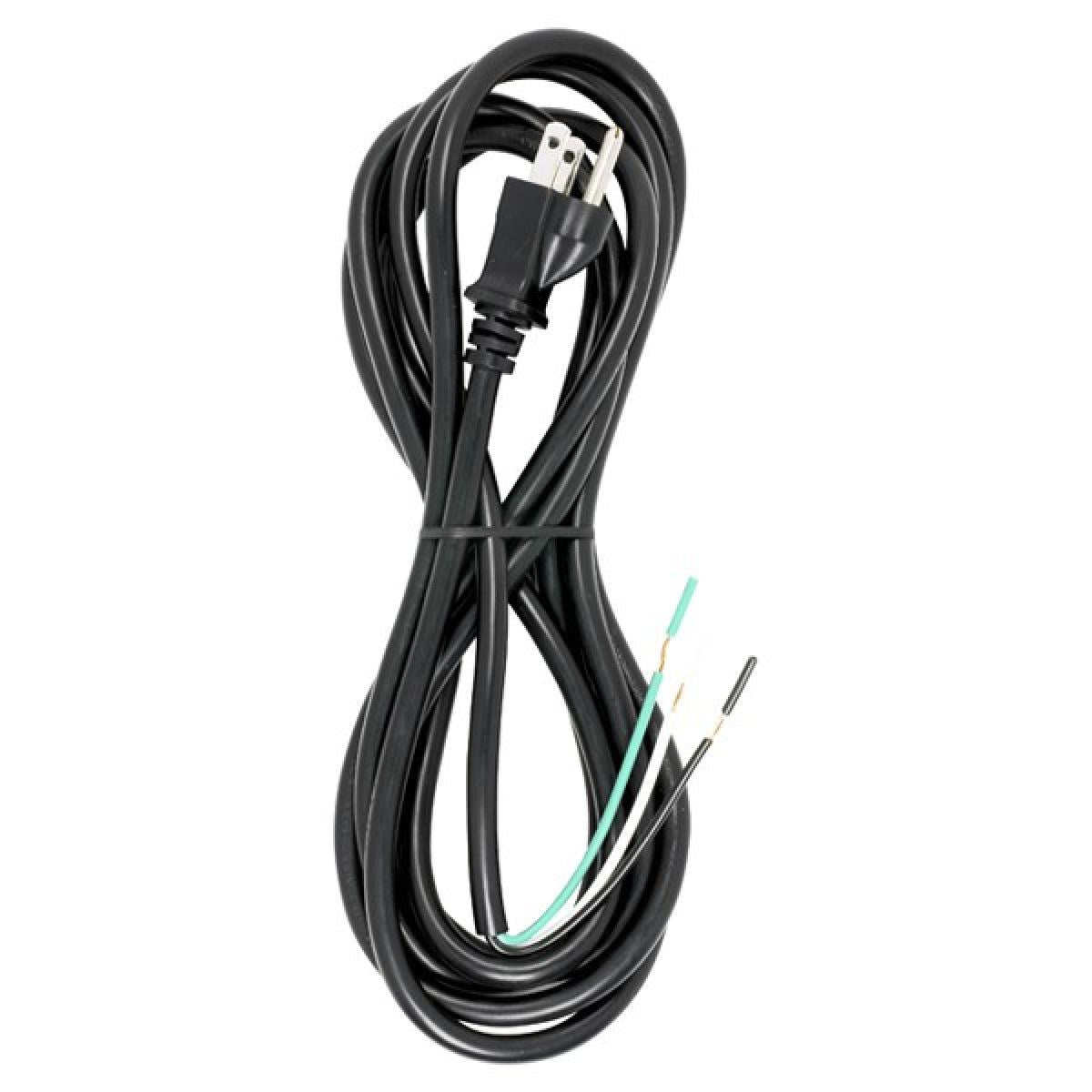 10'Cord Set in Black