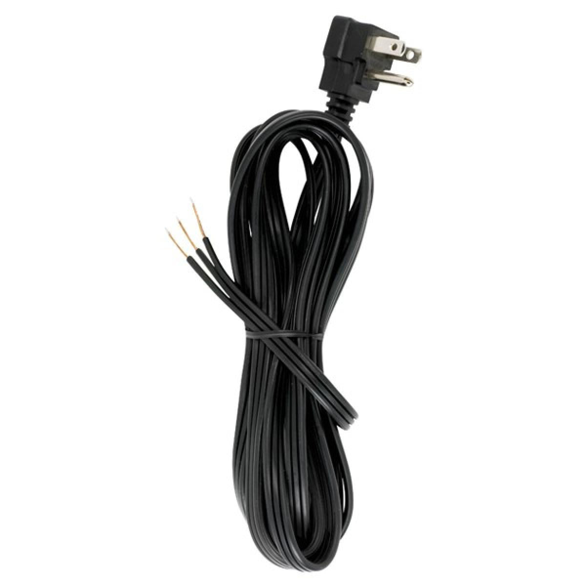 10'Cord Set in Black