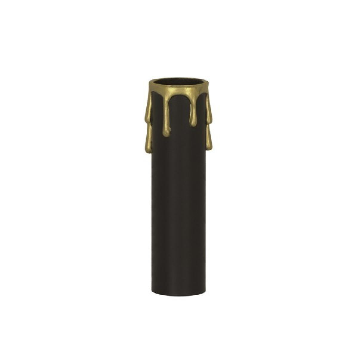 (4-Pack) Candle Cover in Black