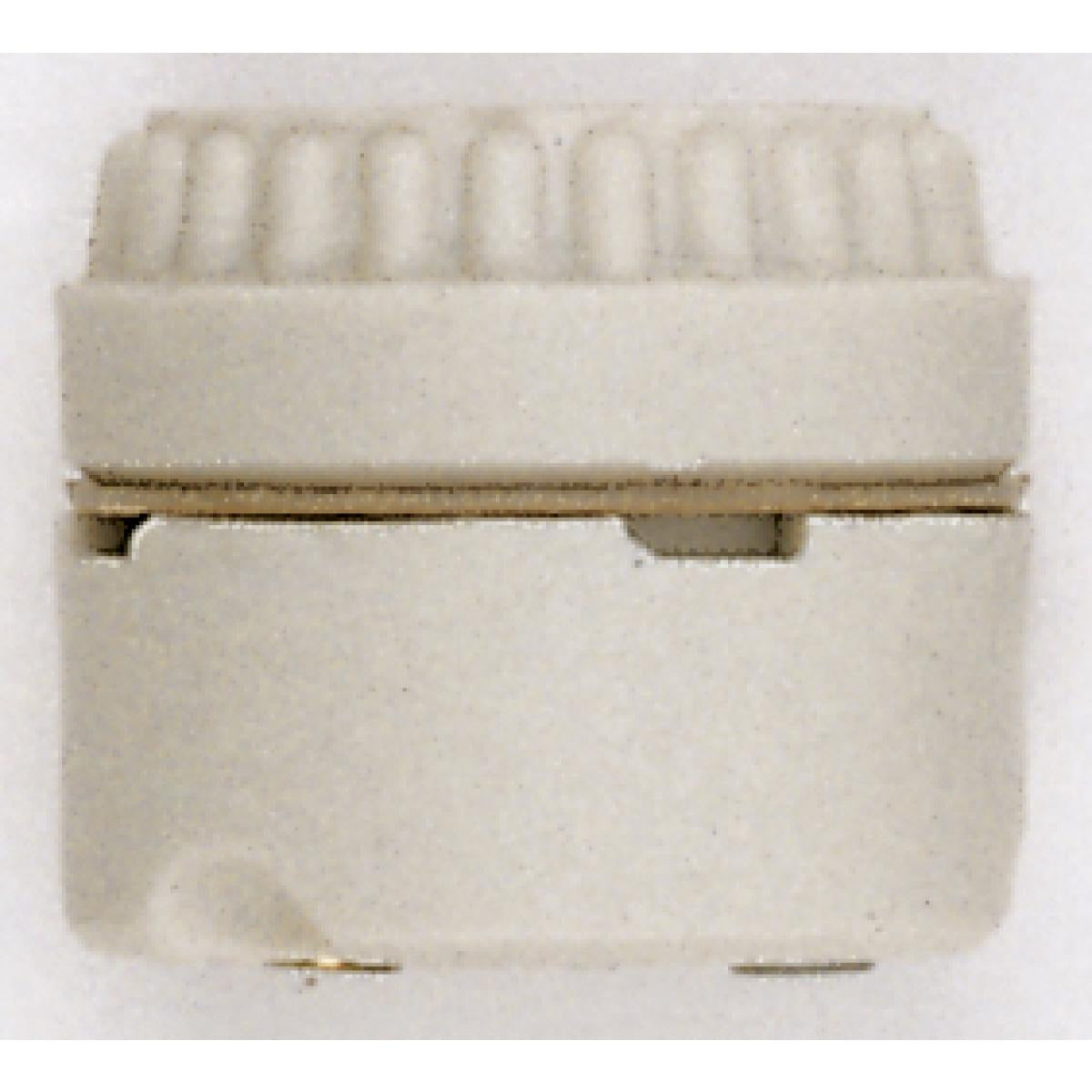 (4-Pack) Sign Receptacle in White