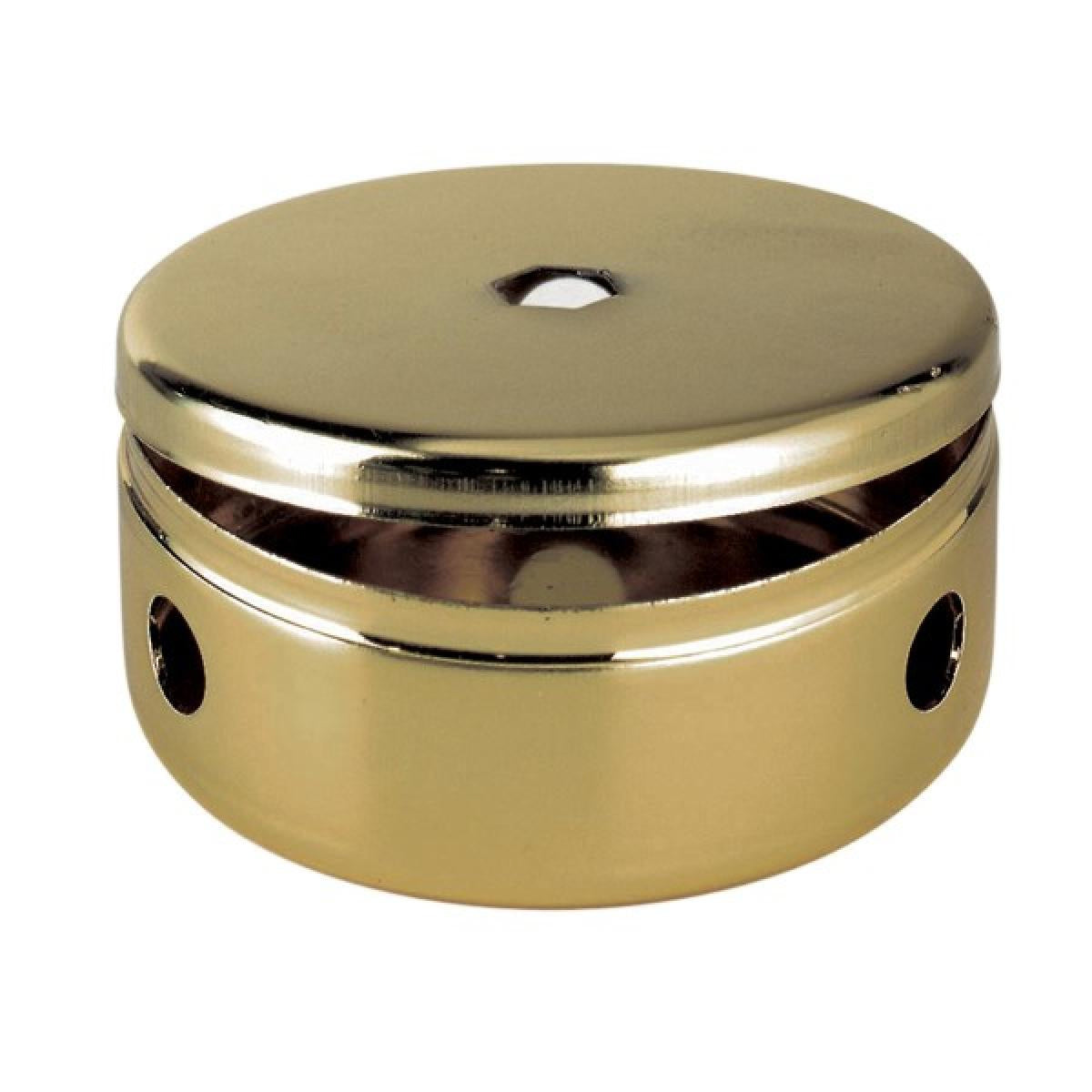 Fixture Body And Cover in Brass