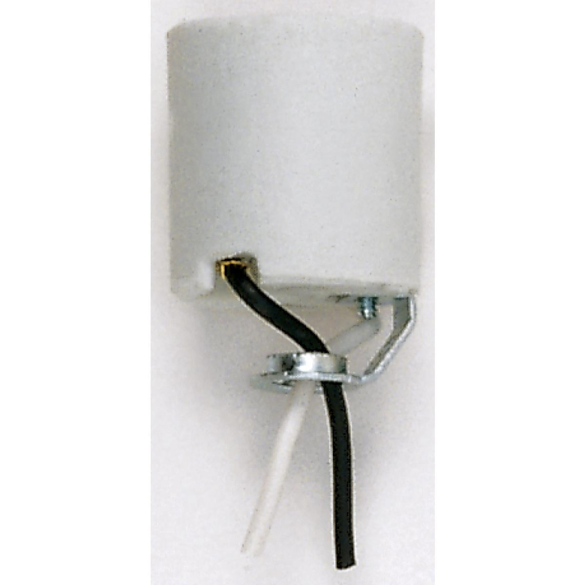(4-Pack) Socket in White
