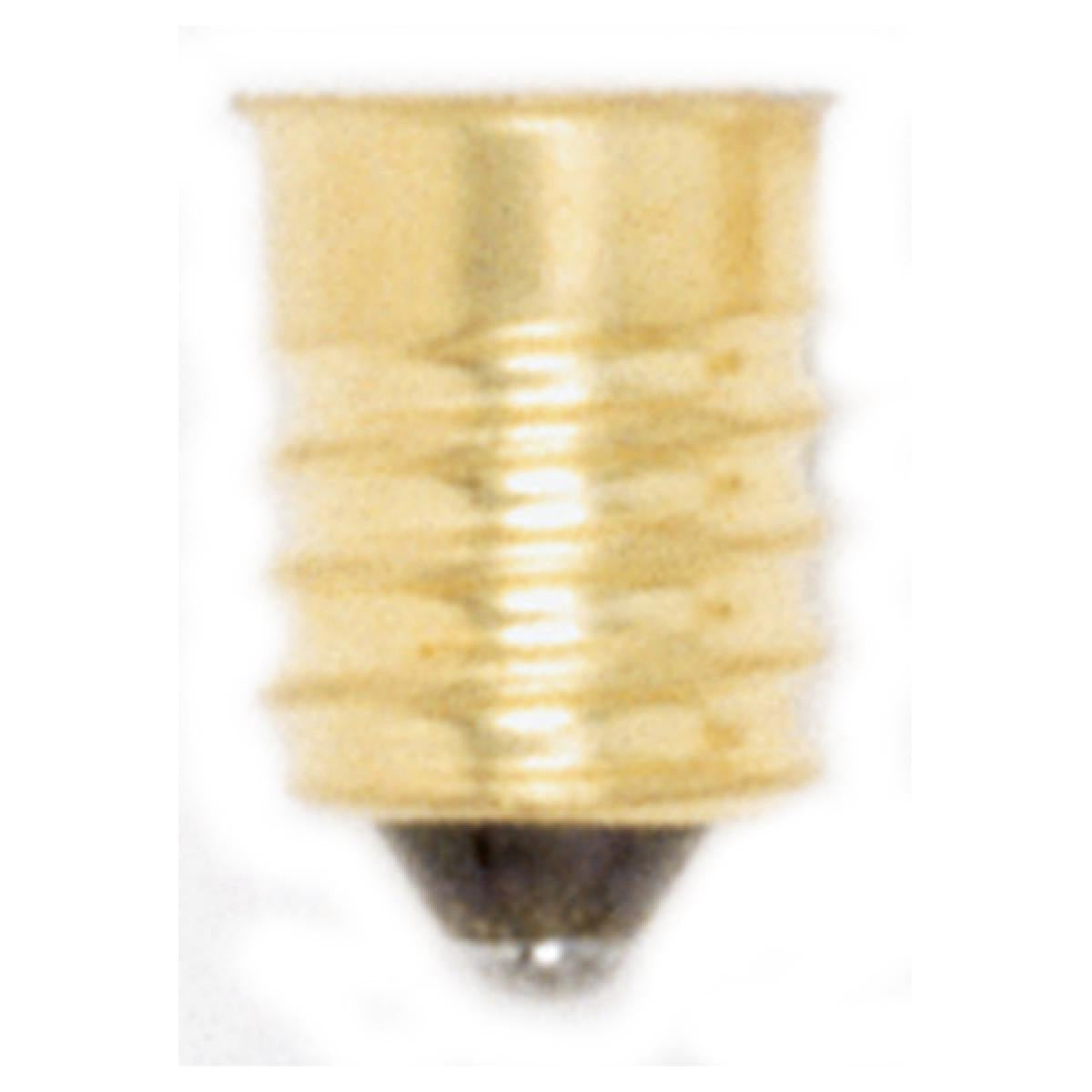 (4-Pack) French To Candelabra E14 - E12 Reducer in Gold