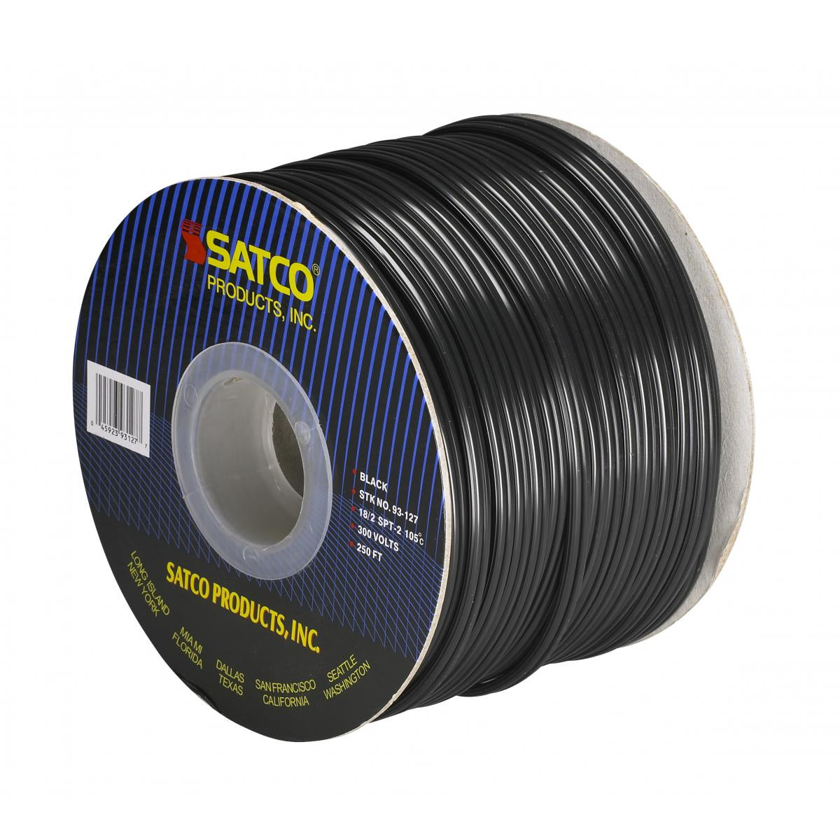 Lamp And Lighting Bulk Wire in Black