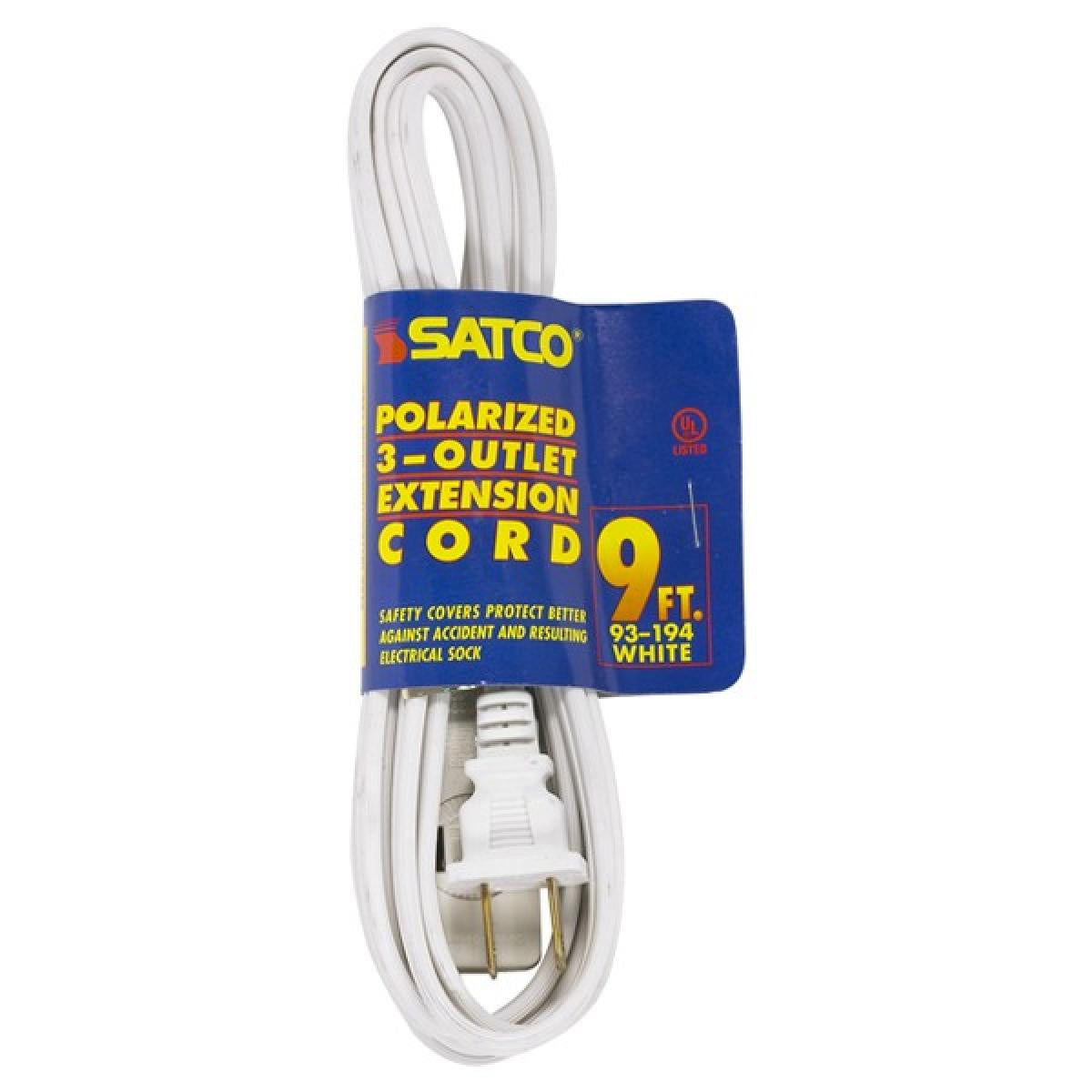 Extension Cord in White