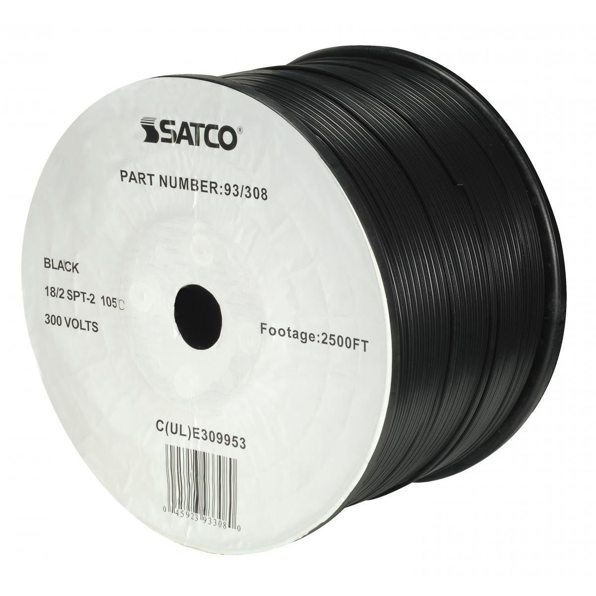Lamp And Lighting Bulk Wire in Black
