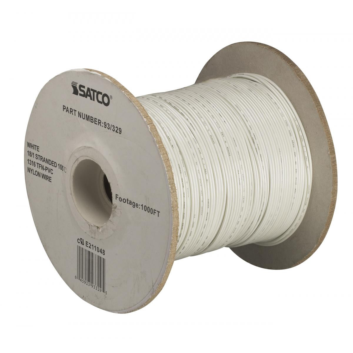 Lighting Bulk Wire in White