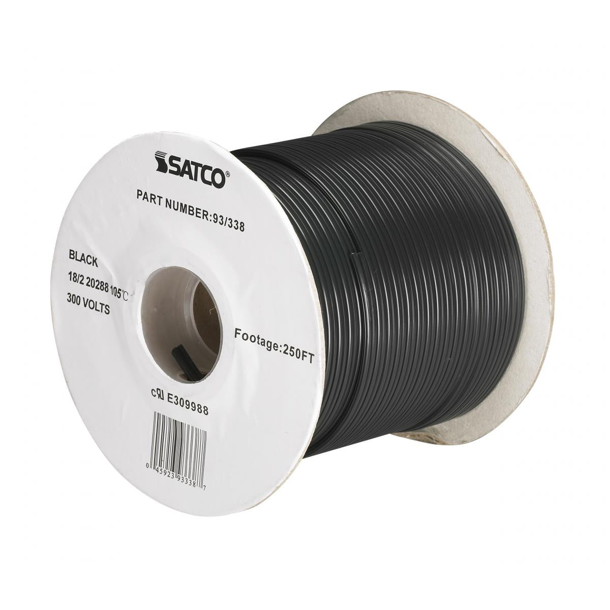 Lamp And Lighting Bulk Wire in Black