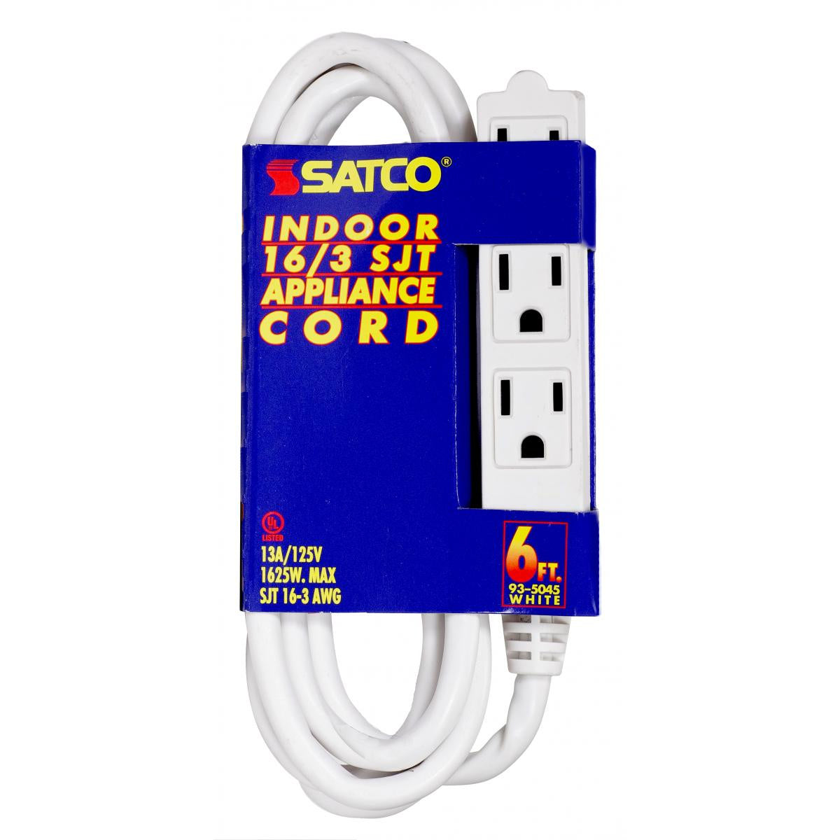 Satco - 93-5045 - Extension Cord - White