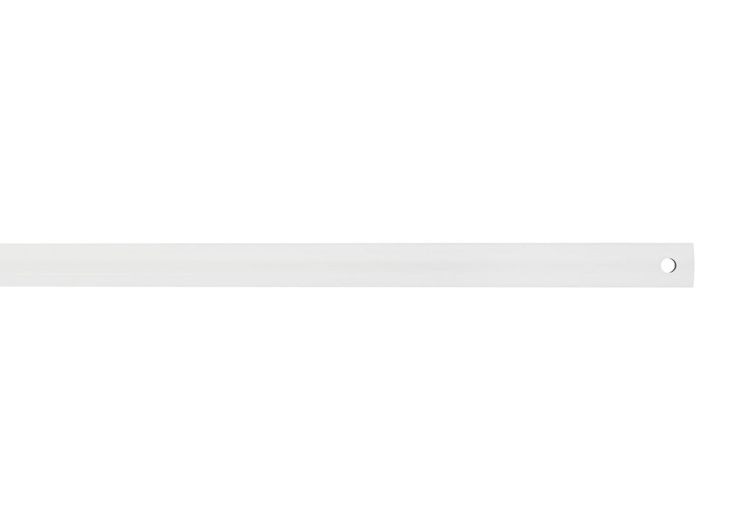 Universal Downrod in Matte White