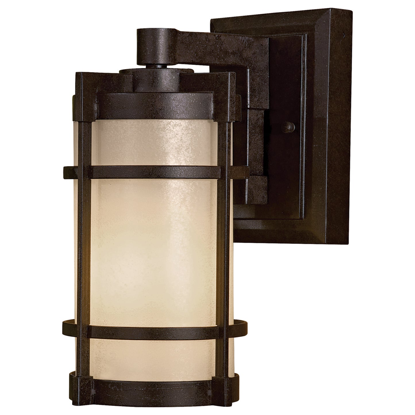 Andrita Court One Light Outdoor Wall Mount in Textured French Bronze