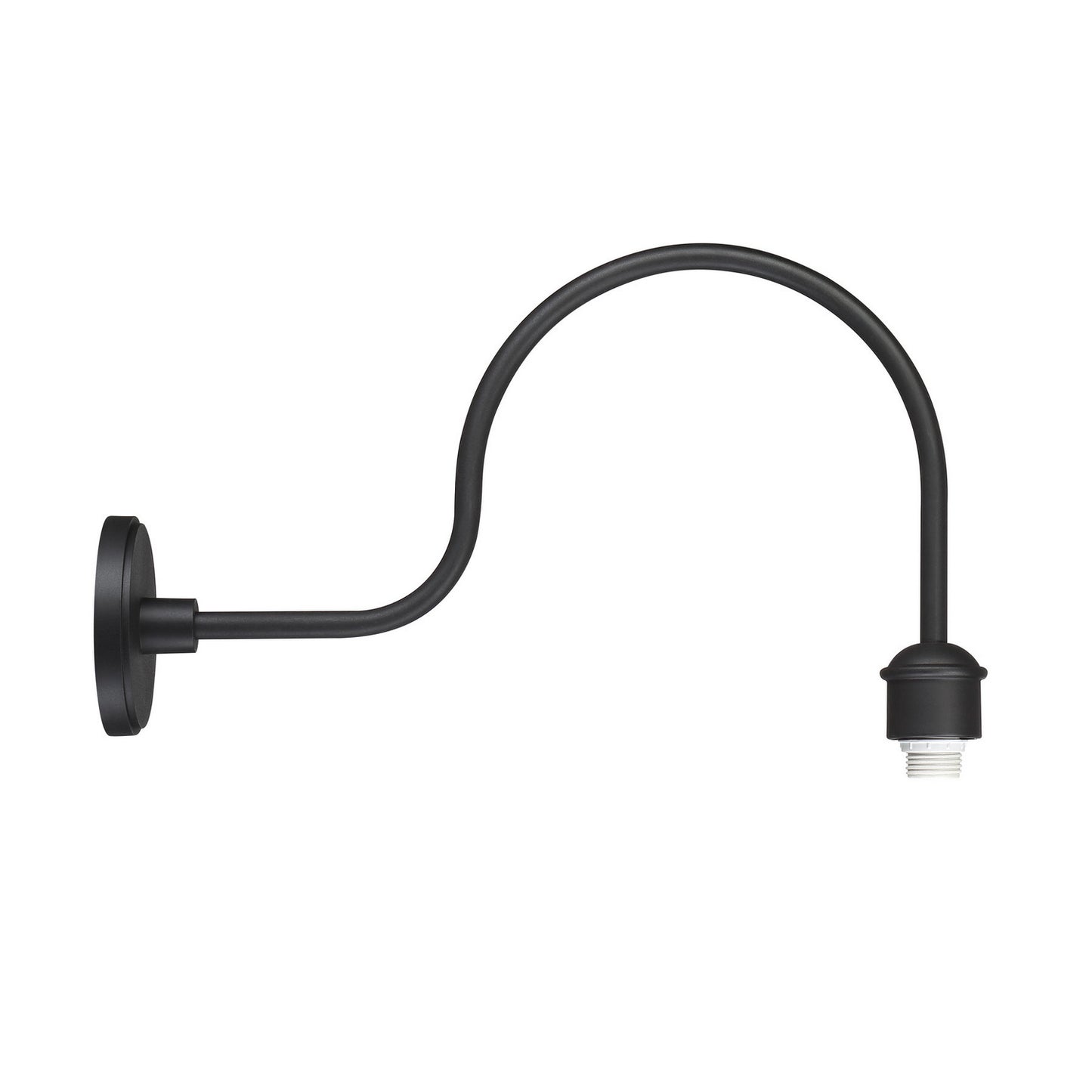 RLM One Light Outdoor Wall Mount in Sand Black