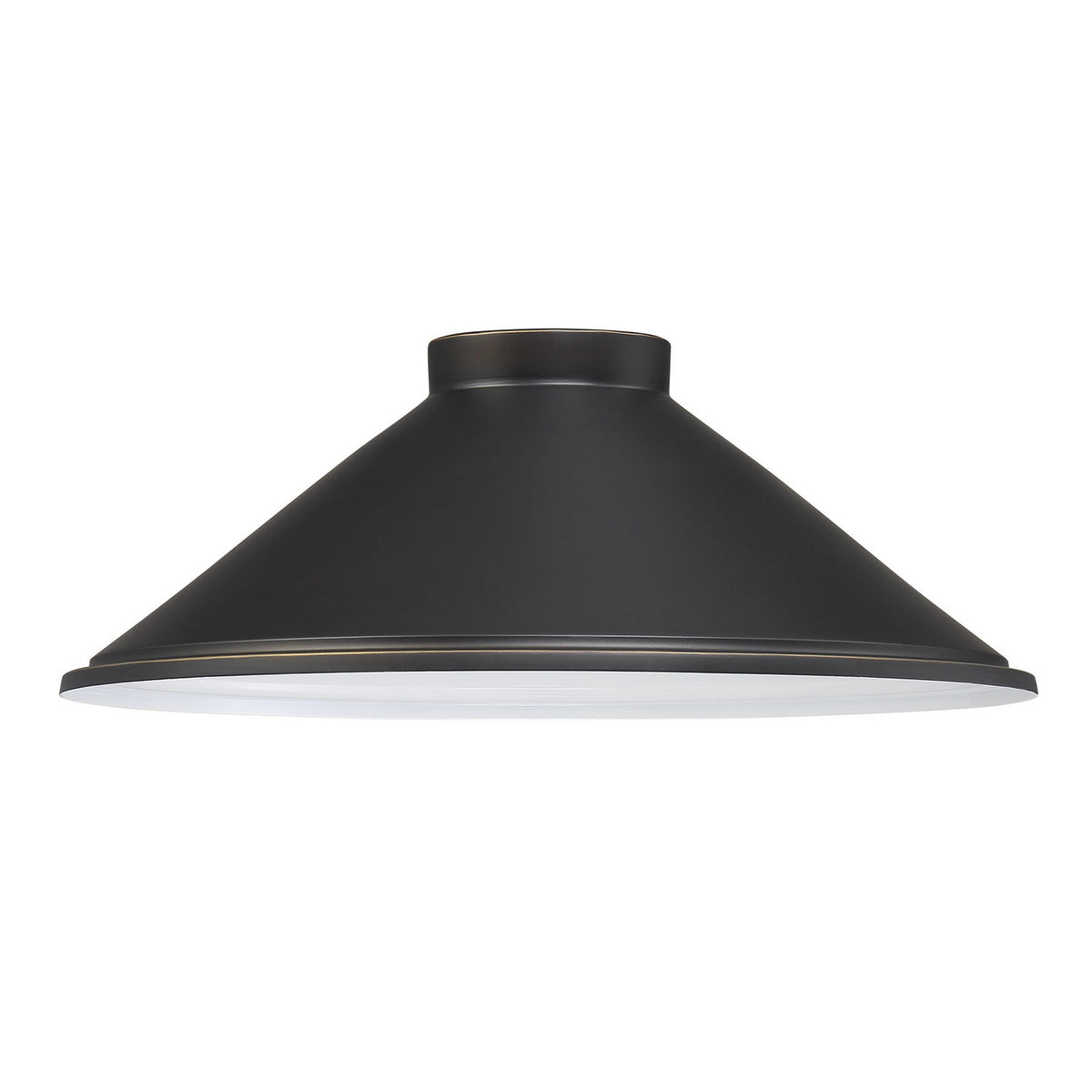 RLM Shade in Oil Rubbed Bronze w/Matte Gold
