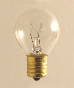 Sival S11 Sign Amusement Bulb, 10W, 130V, Clear - (Intermediate Base/E17), 25-Pack