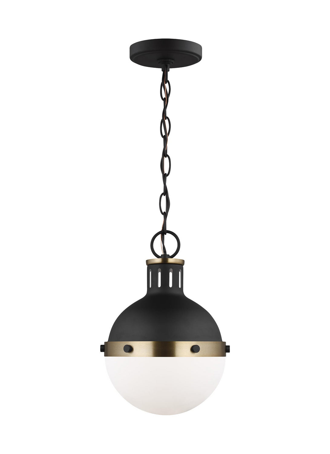Hanks One Light Mini Pendant in Midnight Black