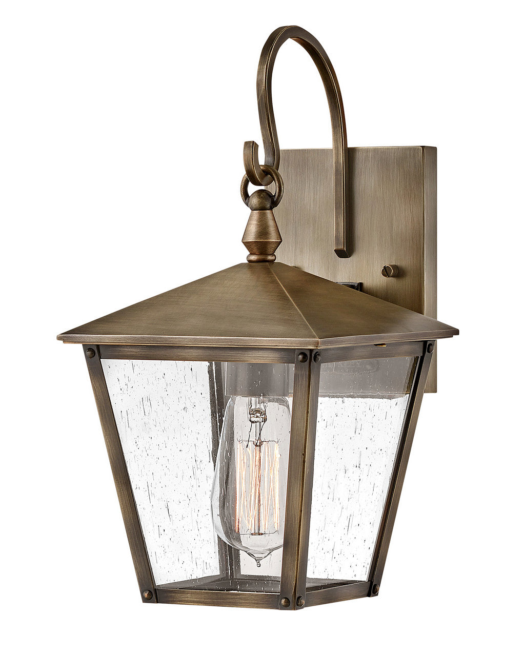 Huntersfield LED Wall Mount in Burnished Bronze