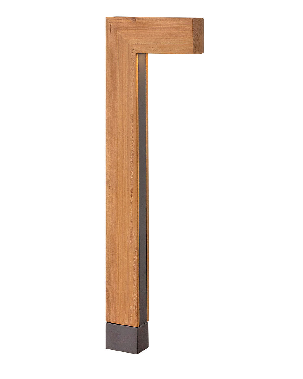 Atlantis LED Path Light in Cedar