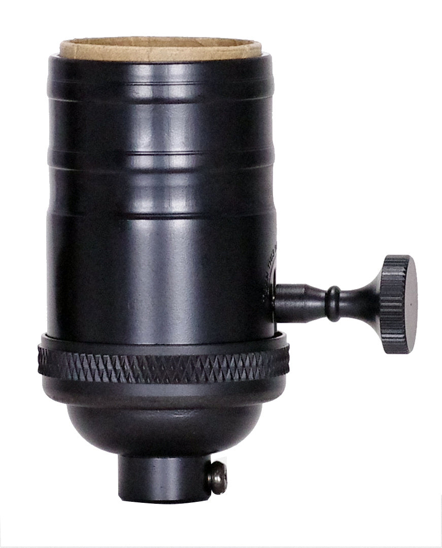 4 Pc On/Off T/K Cast Socket in Black