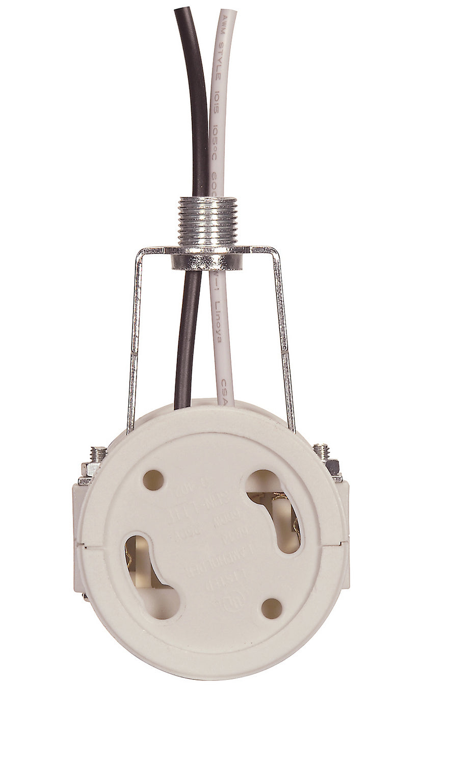 Satco - 80-2490 - Two Light G24 Socket W/Hickey - Not Specified
