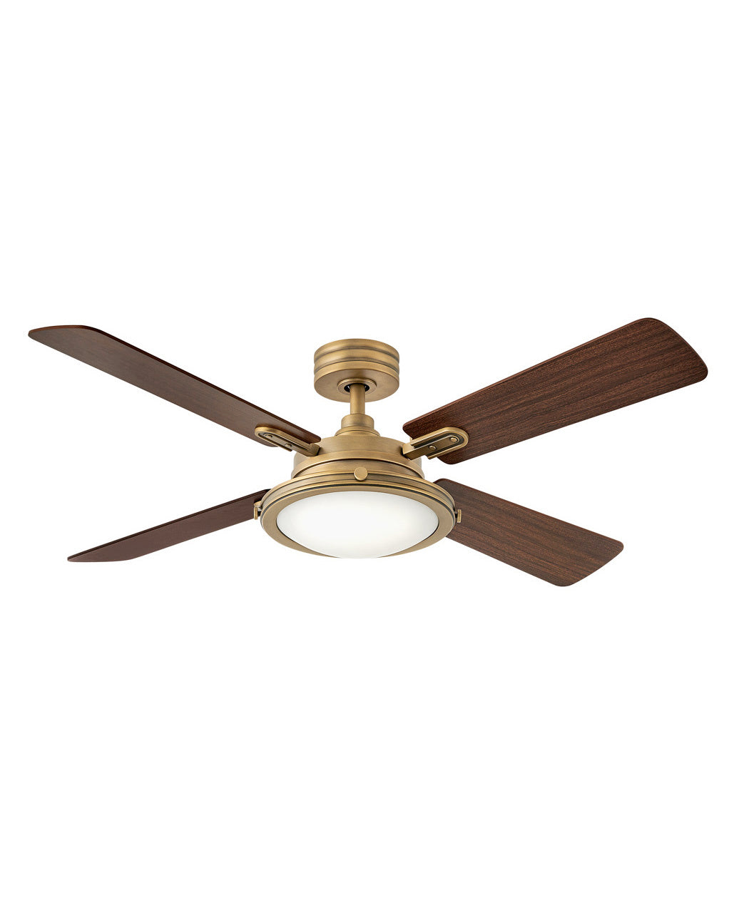 Collier 54"Ceiling Fan in Heritage Brass