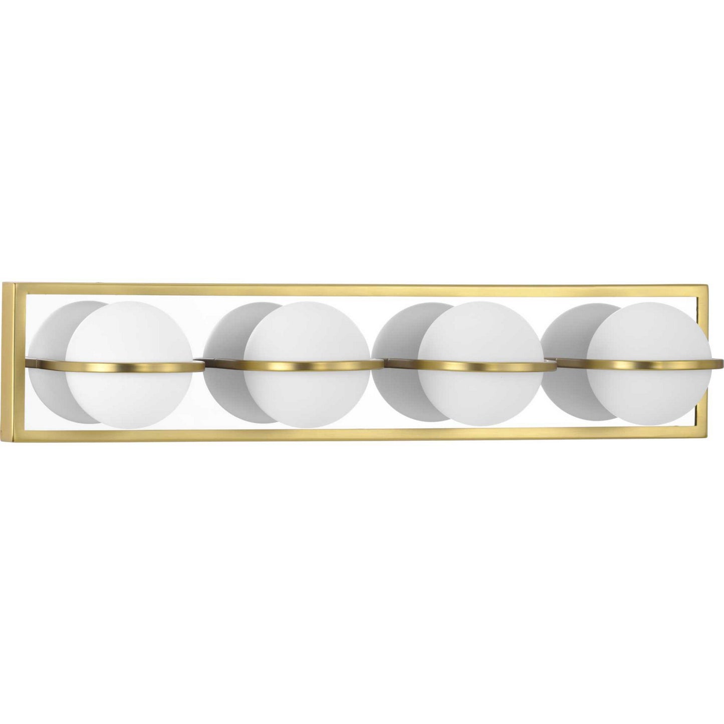 Progress Lighting - P300313-012-30 - LED Bath Bracket - Pearl LED - Satin Brass