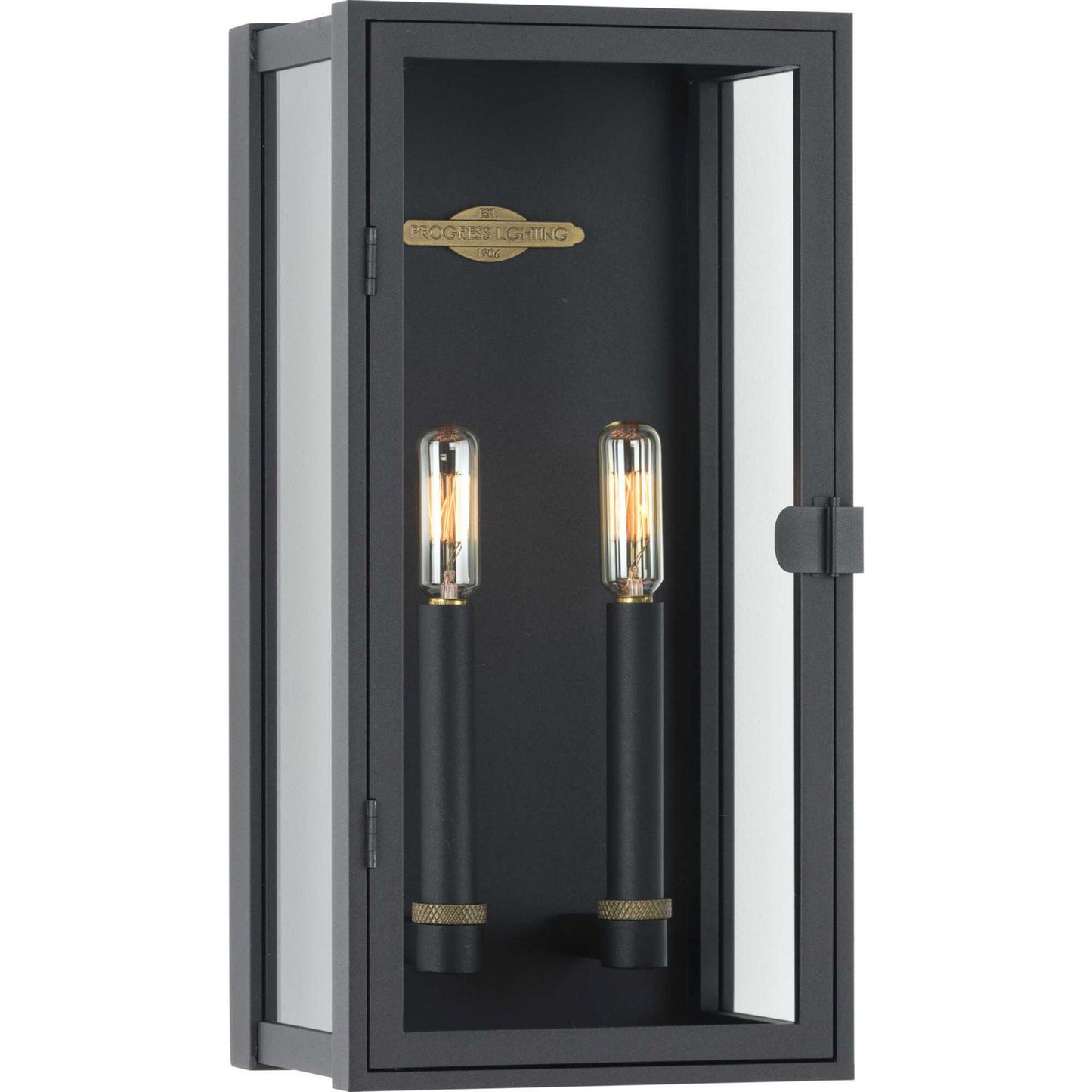 Progress Lighting - P560268-031 - Two Light Wall Lantern - Stature - Textured Black