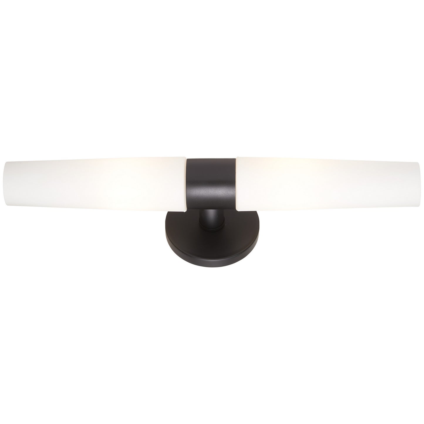 George Kovacs - P5042-66A - Two Light Wall Sconce - Saber - Coal Black