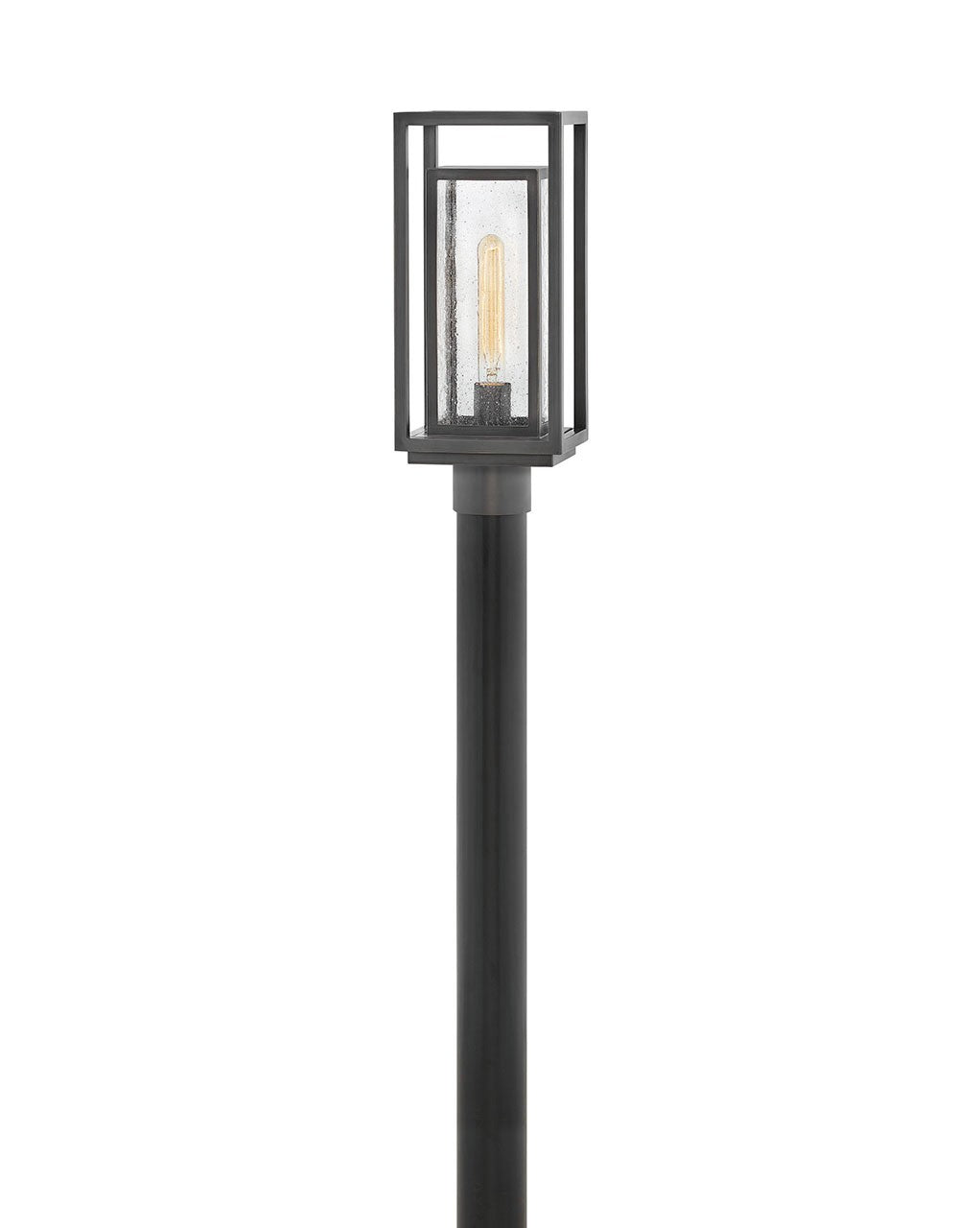 Republic LED Post Top or Pier Mount Lantern in Oil Rubbed Bronze