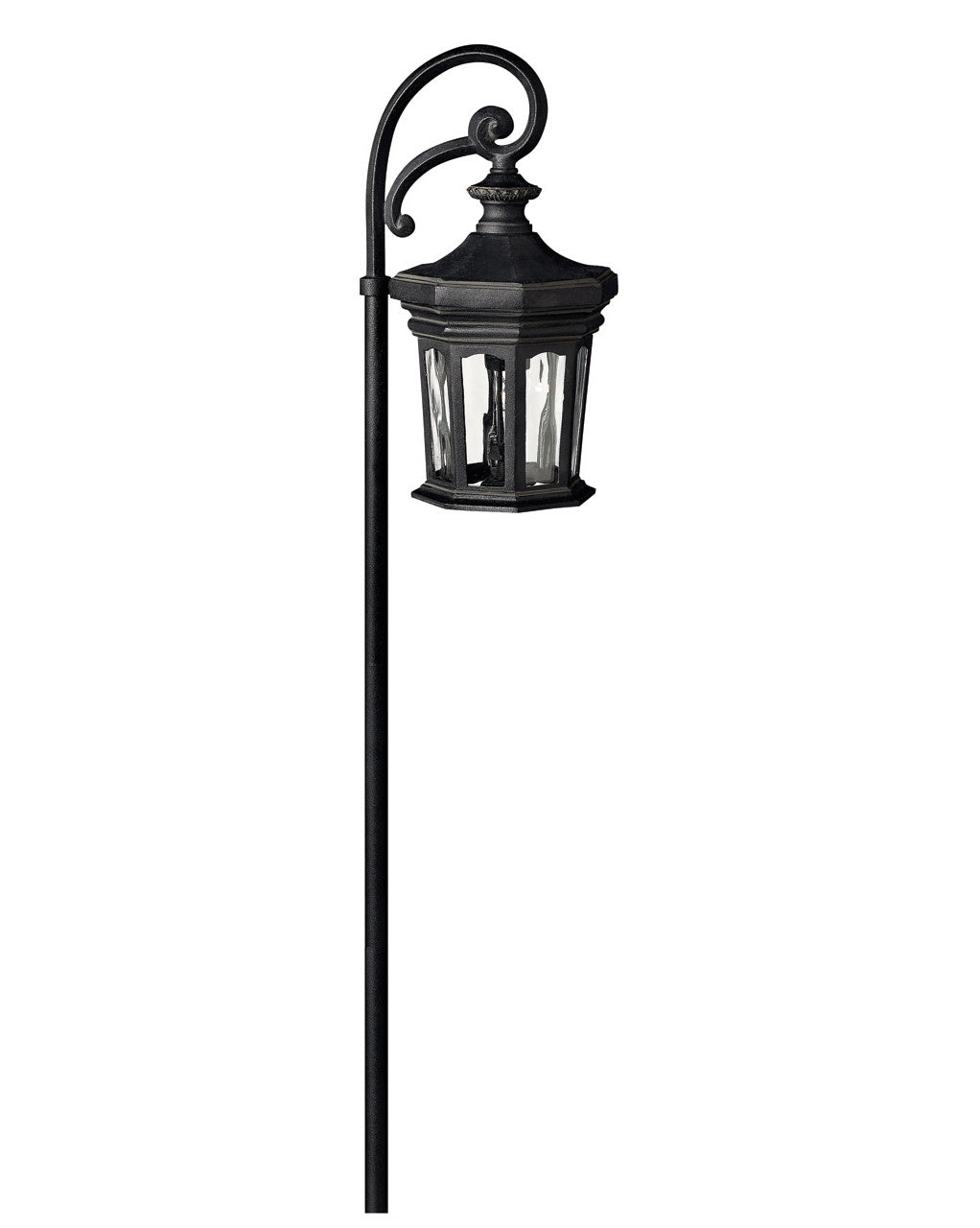 Raley LED Path Light in Museum Black