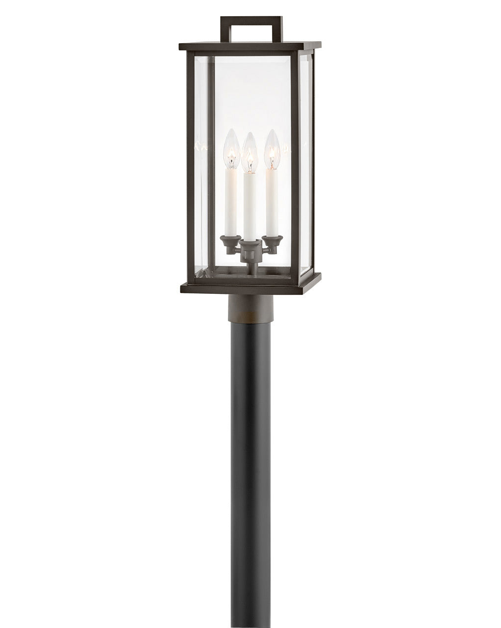 Weymouth LED Post Top or Pier Mount Lantern in Oil Rubbed Bronze