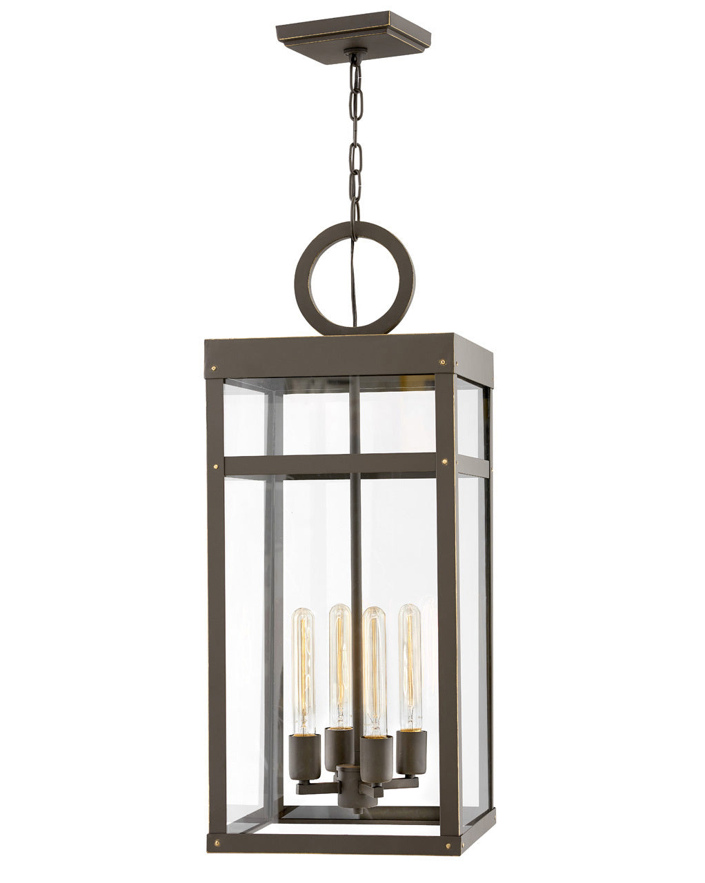 Porter LED Chandelier in Oil Rubbed Bronze