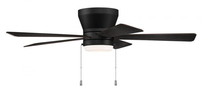 Craftmade - MER52FB5 - 52" Ceiling Fan - Merit - Flat Black