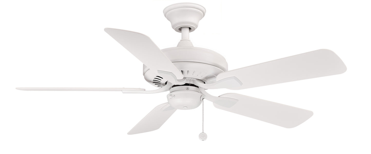 Edgewood 44 44" Ceiling Fan in Matte White