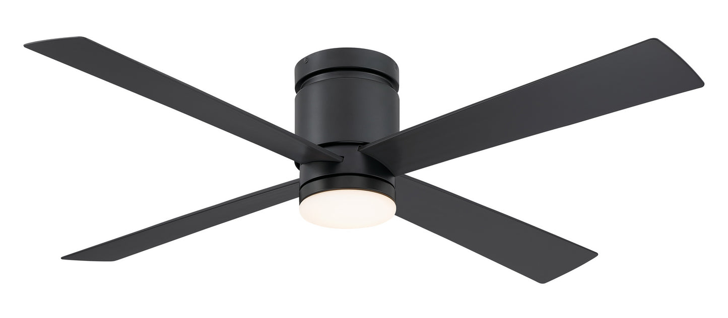 Kwartet 52" Ceiling Fan in Black