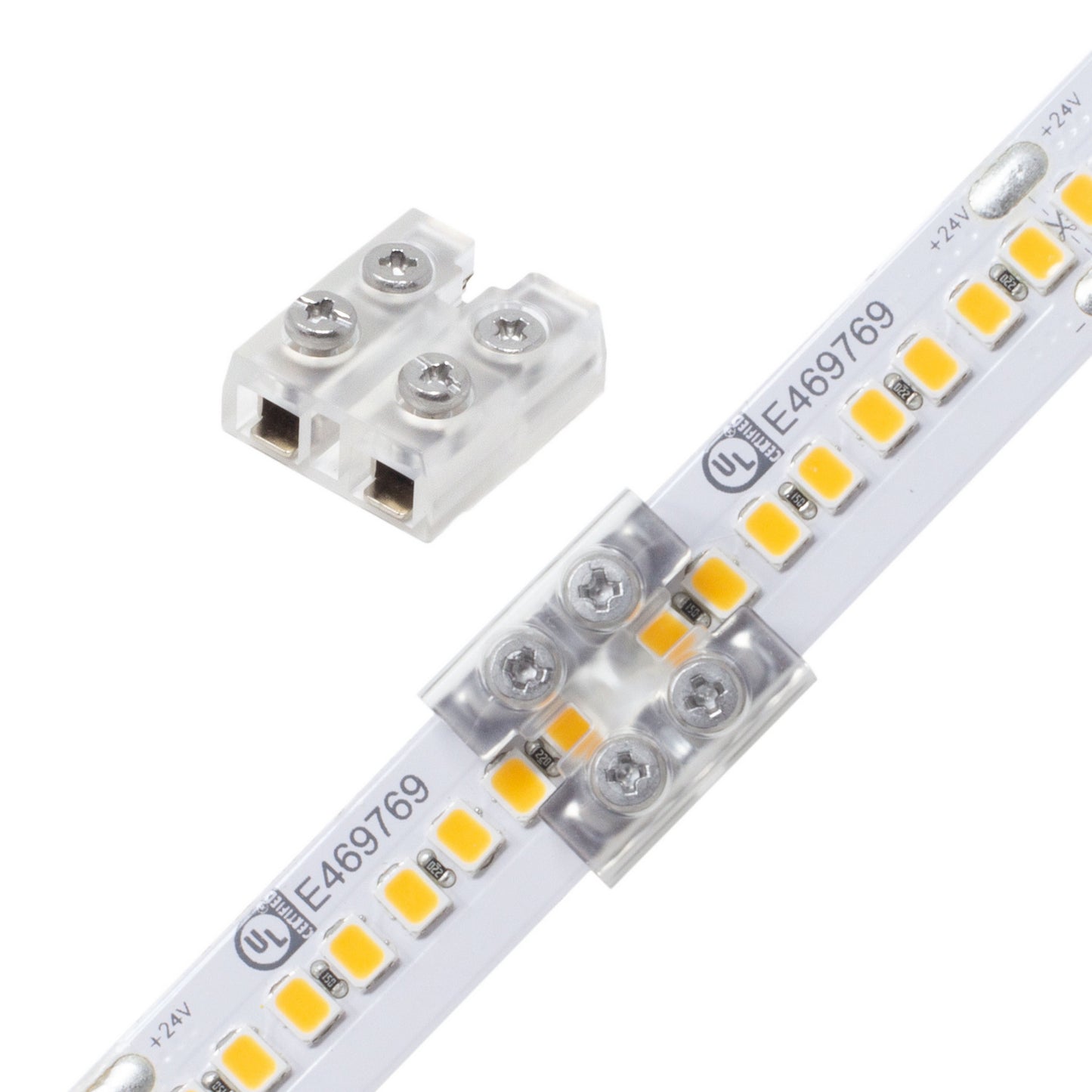 (4-Pack) Tape Light Terminal Block Connector
