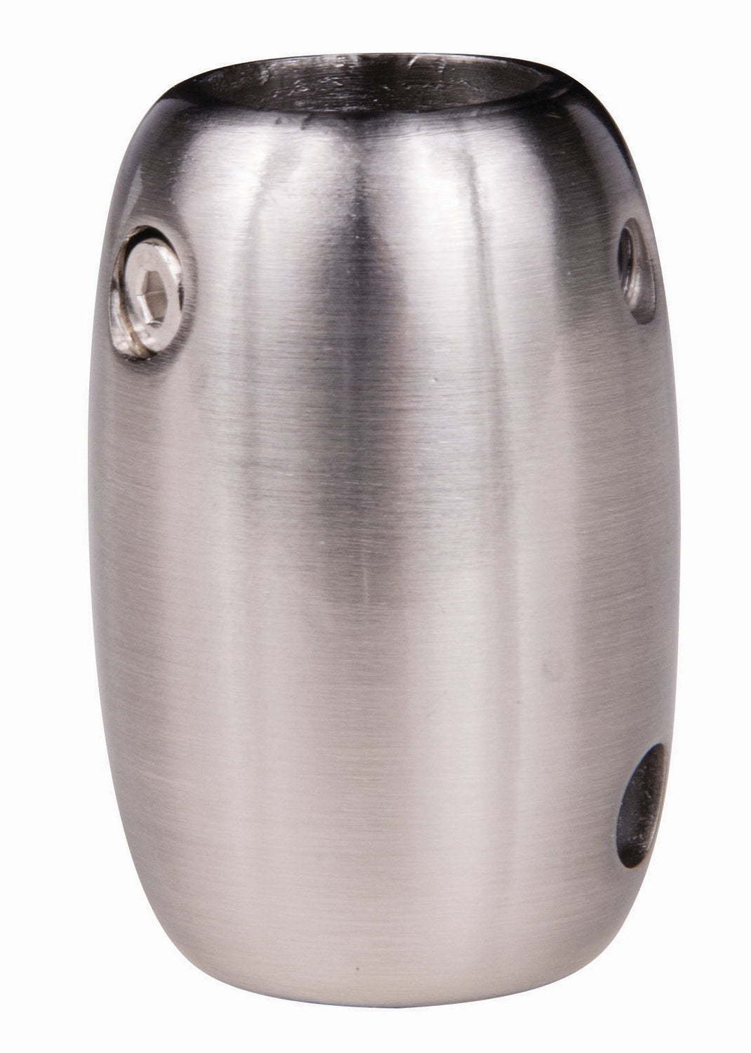 1/2" Downrod Coupler Downrod Coupler in Brushed Nickel