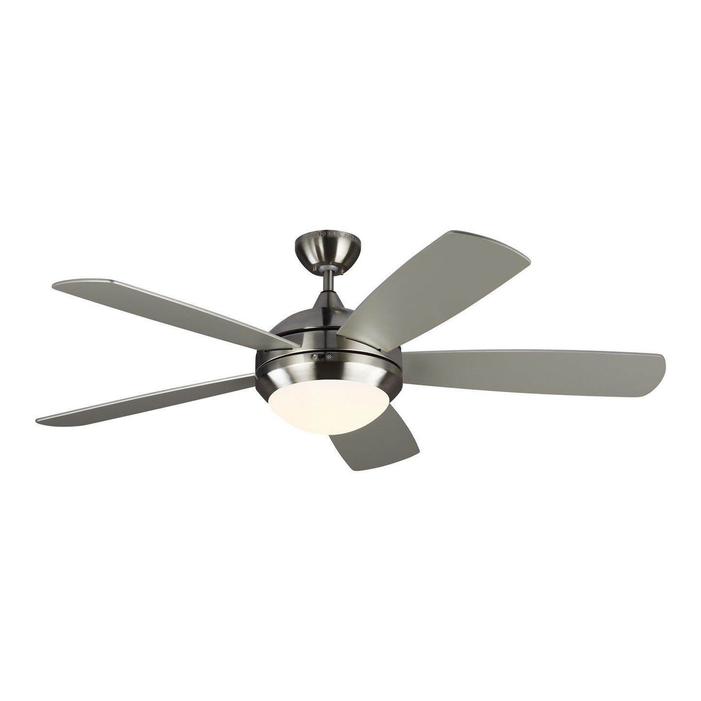 Discus 52" Ceiling Fan in Brushed Steel