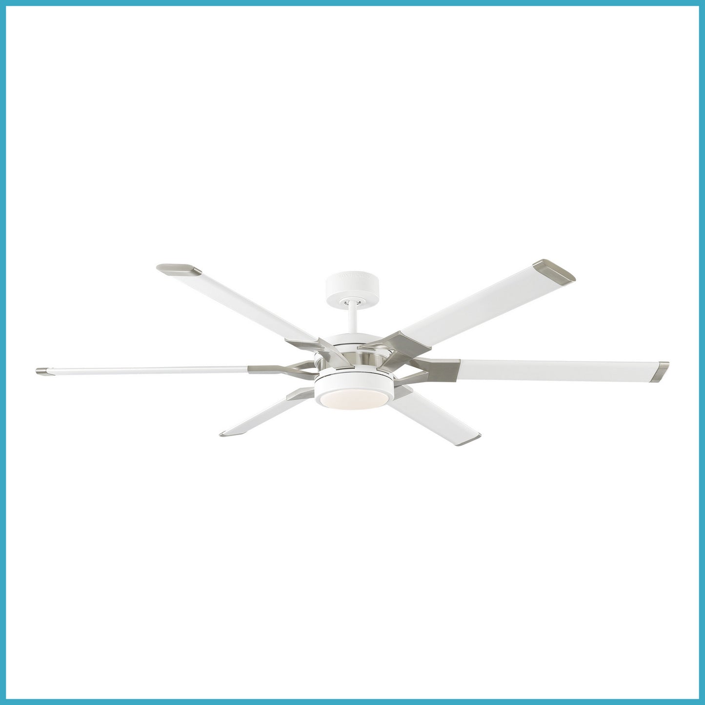 Loft 62" Ceiling Fan in Matte White
