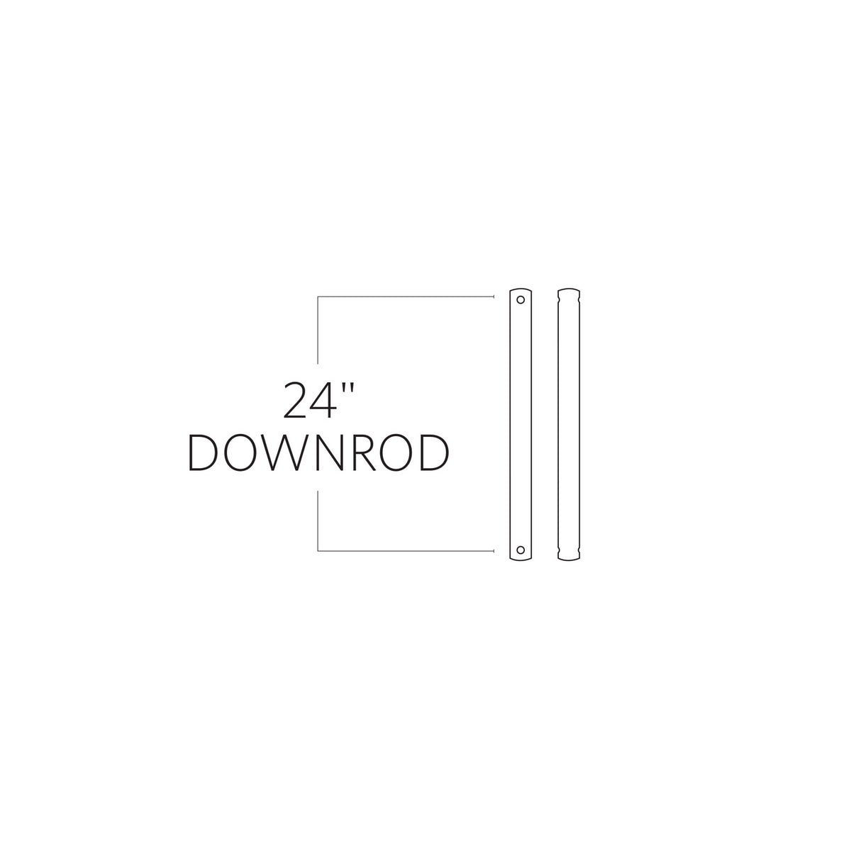 Universal Downrod in Koa