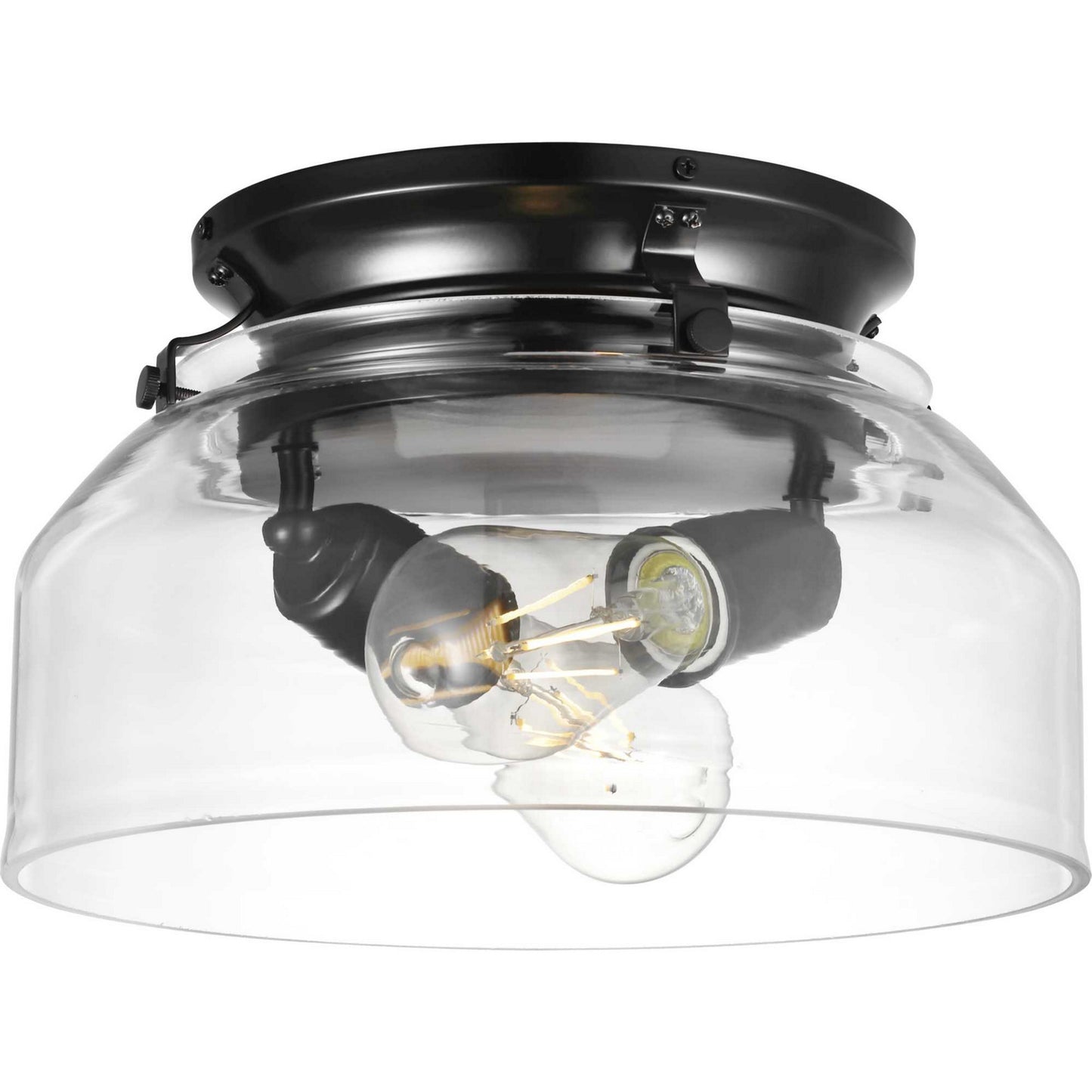 Springer Two Light Fan Light Kit in Matte Black
