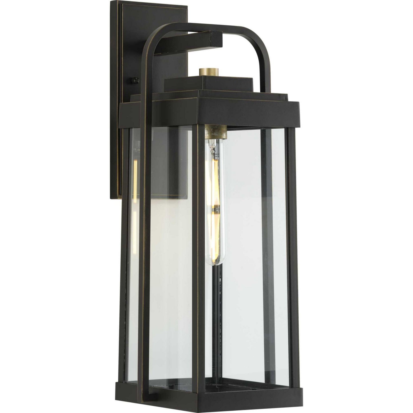 Walcott One Light Wall Lantern in Antique Bronze