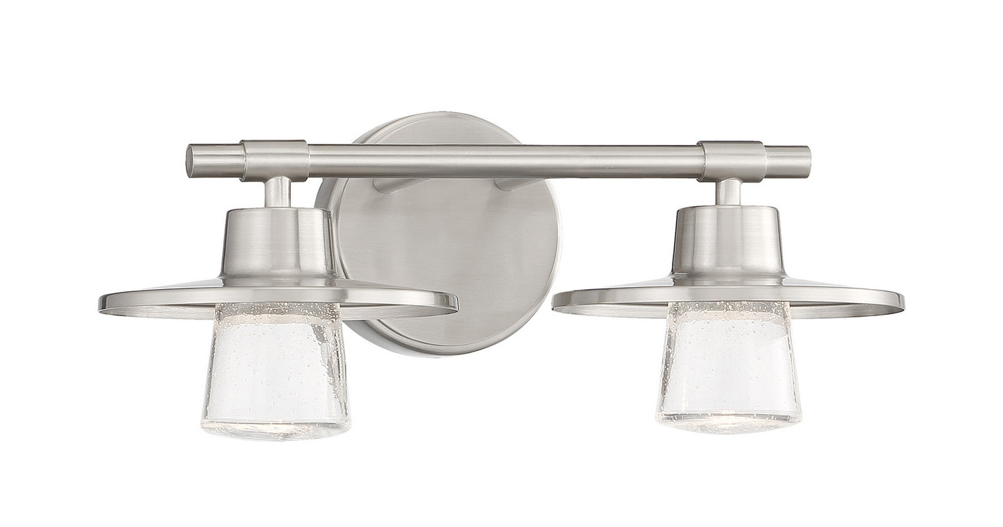 Beacon Avenue LED Bath Light in Brushed Nickel