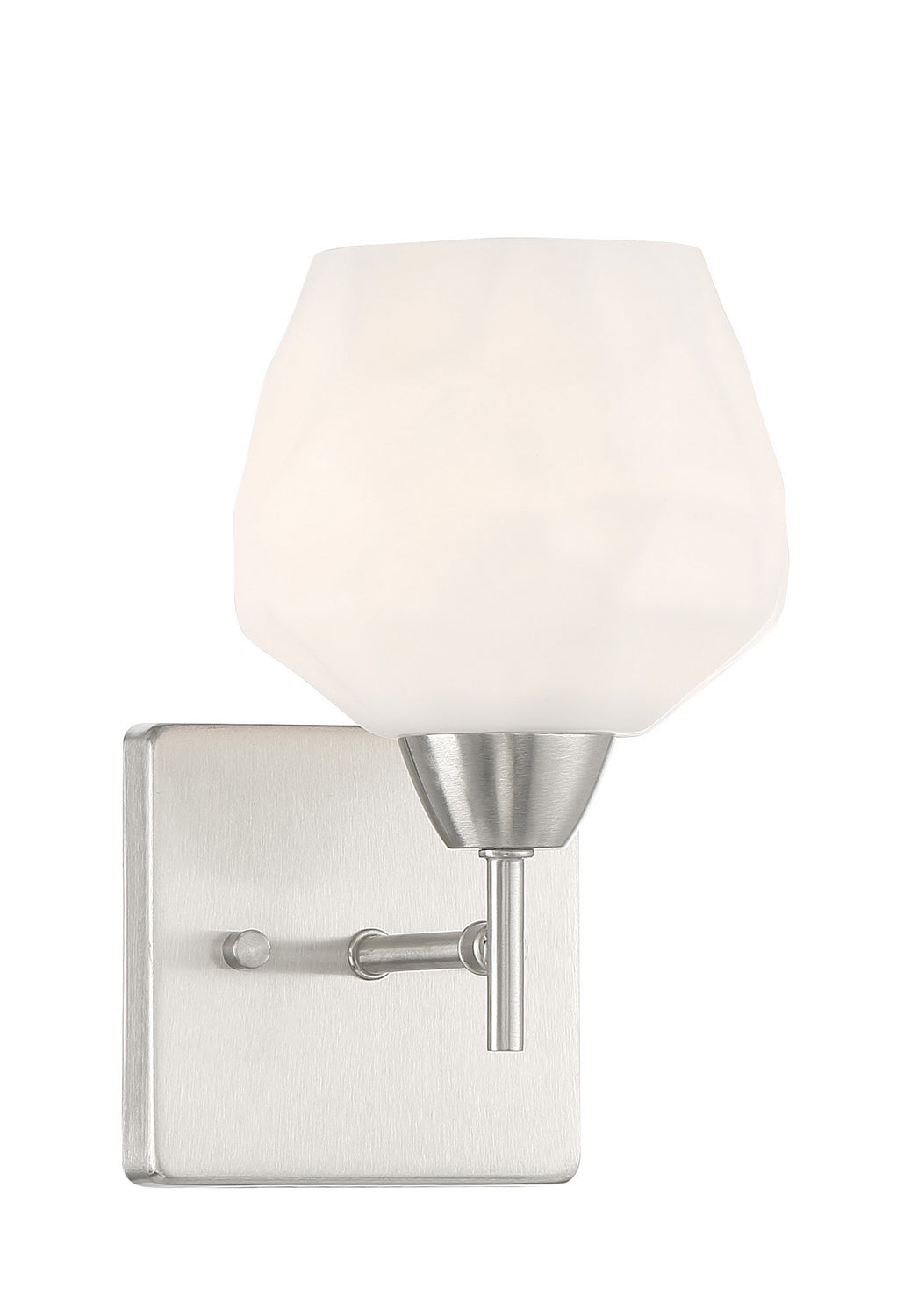 Camrin One Light Bath in Brushed Nickel