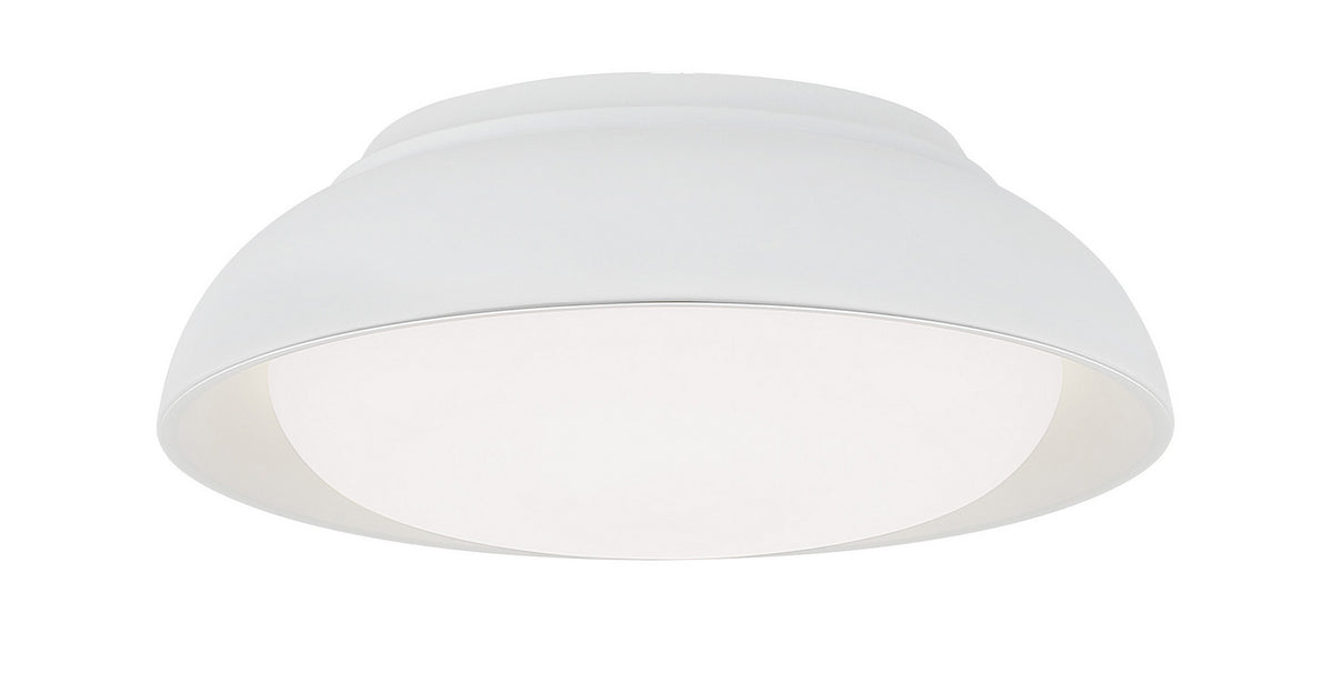 LED Flush Mount in Sand White