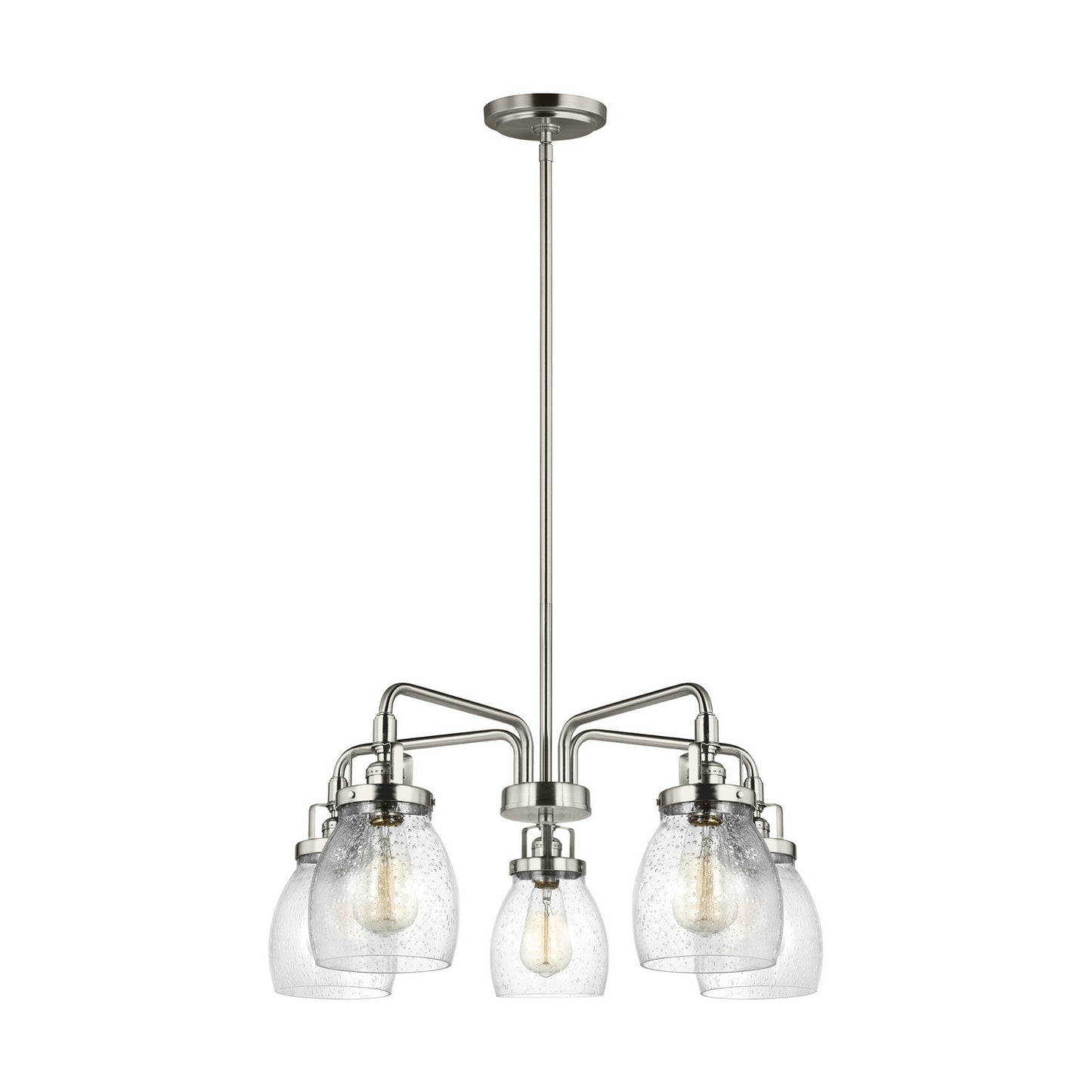 Generation Lighting - 3114505EN7-962 - Five Light Chandelier - Belton - Brushed Nickel