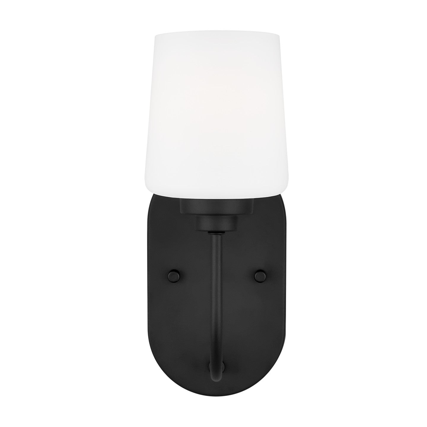 Windom One Light Wall / Bath Sconce in Midnight Black